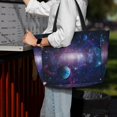 thumbnail image 7 of Balery Planets Stars And Galaxies1 Beach Travel Bag - Water-Resistant, Large Capacity Lightweight Tote with 7 Pockets for Women and Men - Perfect for Beach, Pool, Gym, and Travel, 7 of 7