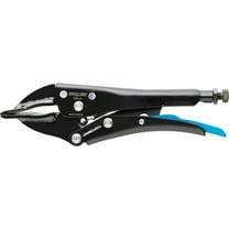 Channellock 108-8 8 Sheet Metal Locking Pliers, Epoxy Resin Coating, Forged Steel, Sheet Metal Locking Tool provides a FLAT JAW and 3-inch Plate for Bending, Braking, Crimping or Clamping Sheet Metal