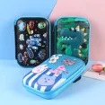 thumbnail image 3 of Estuche para lápices EVA 3D Cube de gran capacidad, papelería multifuncional para niños, caja de lápices impermeable para estudiantes, suministros de oficina, 3 of 5