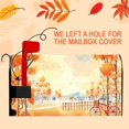 thumbnail image 3 of Fall Maple Leaves Mailbox Cover Autumn Waterproof Post Letter Box for Outdoor Garden Yard Decor Standard Size 18 X 21 Inch, 3 of 6