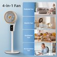 thumbnail image 5 of Ventilador de pie con control remoto, 5 of 5