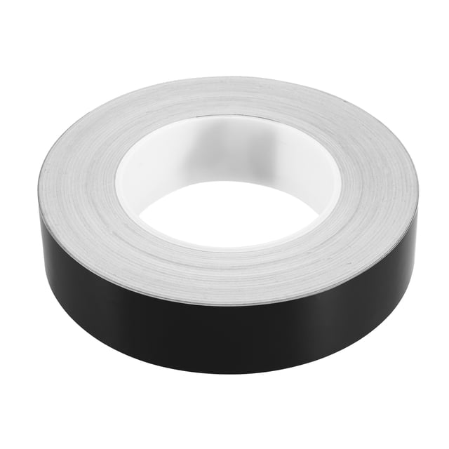 Unique Bargains Cinta adhesiva reflectante impermeable para motocicleta, tiras decorativas de 1,2 "de ancho y 164 pies, color negro
