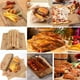 thumbnail image 4 of Zhuge 50 hojas de papel a prueba de grasa de 15,74" x 23,62", forro para bandeja de cesta de alimentos, para envolver pan, sándwiches de hamburguesa, para la familia, panadería, picnic, fiesta, 4 of 5