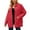 Red, variant on UJNDER Elegant Plus Size Long Overcoat for Warm Winter Trench Outerwear with Pockets Comfortable Casual Fashion Jacket Classic Design Versatile All Season Wear Long Coat Women Black M