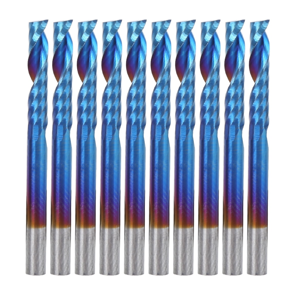 5pcs 6mm Shank 2 Flute Carbite Spiral End Mill Cutter CNC Bit 32mm CEL - View #5
