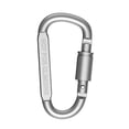 thumbnail image 3 of DPTALR Outdoor Carabiner Aluminum Alloy D-type Quick-hanging Buckle With Lock Key Tool, 3 of 7