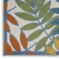 thumbnail image 4 of Nourison Aloha Indoor/Outdoor Tropical Botanical Ivory/Multi 6' x 9' Area Rug, 4 of 11