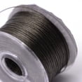 thumbnail image 3 of 1Roll Special Coated Polyester Beading Threads for Seed Beads Coconut Brown 0.1mm 50yards/roll, 3 of 5