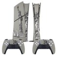 thumbnail image 2 of Skin Sticker for PS5 Slim Standard Disc Digital Edition Console and Controllers Decals for Playstation 5 (Statue of Liberty,PS5 Slim), 2 of 5
