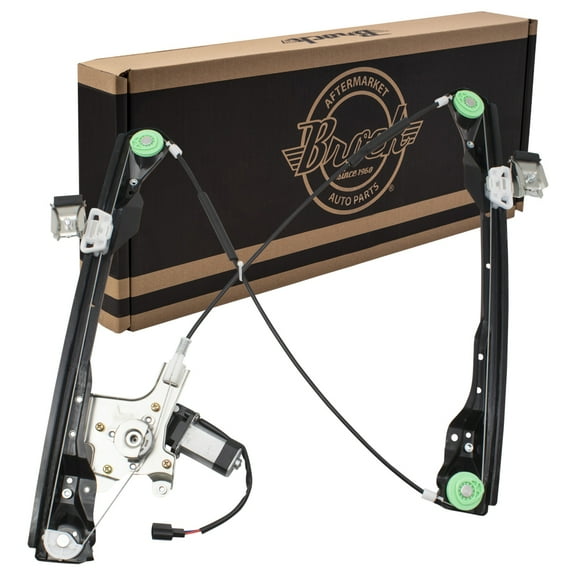 Brock Window Regulator w/ Motor for 2000-2007 Focus Exc 3 Door Front Left 6S4Z5423201BB