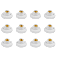 thumbnail image 1 of Portalámparas E27 220V Base Casquillo Bombilla Redonda para Pasillo Casa Color Blanco, 1 of 2