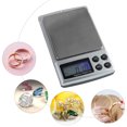 thumbnail image 1 of Digital Grams Scale, Mini Reusable 2 AAA Batteries Digital Pocket Scale Stainless Steel Lightweight 100g/0.01g  for Jewelry, 1 of 8