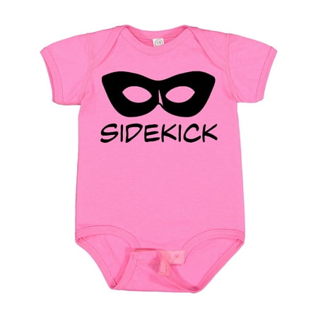 

Inktastic Sidekick Kids Superhero Mask Gift Baby Boy or Baby Girl Bodysuit
