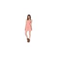 thumbnail image 1 of Aeropostale Robe Florale en Forme de Cœur pour Femmes, Orange, Juniors, Grand, 1 of 2