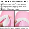 thumbnail image 3 of Golf Hat Liner Cap Absorbent Sweat Pad Disposable for Baseball, 3 of 6