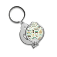 thumbnail image 1 of Korea Most Famous Landmarks Finger Nail Clippers Scissor Stainless Steel Cutter, 1 of 3