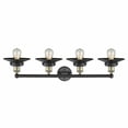 thumbnail image 2 of Innovations Lighting - Railroad - 4 Light Bath Vanity In Modern Style-8 Inches, 2 of 2