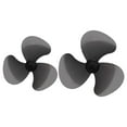 thumbnail image 1 of OULII 2pcs Sturdy Fan Blade Replacement Blades For Floor Table Wall Fans Low Noise Fan Parts Fit Accessory, 1 of 8