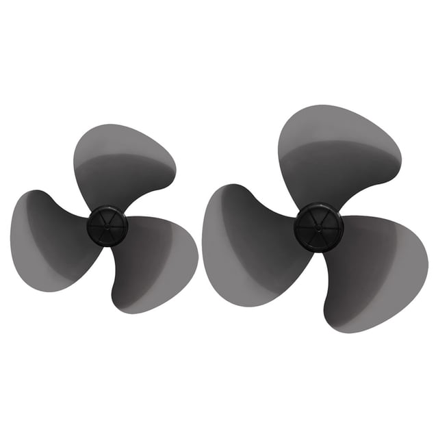 OULII 2pcs Sturdy Fan Blade Replacement Blades For Floor Table Wall Fans Low Noise Fan Parts Fit Accessory