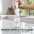 thumbnail image 3 of Zulay Kitchen Milk Frother for Coffee Portable & Compact Handheld Travel Milk Foamer (White), 3 of 8