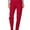 Red, variant on Adar Universal Natural-Rise Comfort 4 Pkt Cargo Utility Tapered Leg Pants