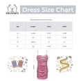 thumbnail image 5 of 2Bunnies Girls' 8yr-14yr Tween Teen Bodycon Ruched Spaghetti Strap Shimmer Sequin Party Dance Mini Dress, 5 of 5