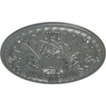 thumbnail image 3 of Ekena Millwork 26"OD x 3"P Tristan Ceiling Medallion (Fits Canopies up to 5 1/2"), Hand-Painted Platinum, 3 of 5