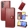 thumbnail image 2 of Dteck Case for Samsung Galaxy A14 5G,Magnetic Leather Card Slots Wallet Case Shockproof Rubber Kickstand Flip Cover,Red, 2 of 7