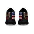 thumbnail image 4 of Jesus Way Maker Miracle Worker Promise Keeper American flag Shoes Sneakers Black Size 9, 4 of 7