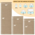 thumbnail image 6 of HAKUNA Waffle Bath Mat Set 3 Piece Beige,Woven Modern Bath Rug Mats, Absorbent Non Slip Bath Floor Mat, Soft Washable Boho Bath Rugs with Tassels for Bathroom, Bedroom, Kitchen,Tub, 6 of 8