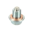 thumbnail image 5 of Unique Bargains 1 Set M12x1.25 Engine Oil Drain Plug with Washer 90341-12012 for Toyota RAV4 Steel Silver Tone, 5 of 6