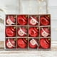 thumbnail image 3 of 12 adornos navideños de bolas para el árbol, 6 cm de bombillas navideñas para decorar el árbol, falda para el árbol, decoración para fiestas y Navidad, 3 of 7
