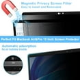 thumbnail image 3 of Privacy Screen Protector,Magnetic Removable Anti Blue Light Screen Protector Compatible with Macbook, 3 of 4