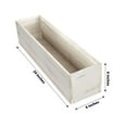 thumbnail image 3 of Efavormart 24x6'' Whitewash Wood Planter Boxes With Plastic Liner DIY Rustic Boxes Rectangle Wood Box For Wedding Party Decoration, 3 of 9