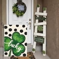 thumbnail image 5 of BOBOMOTI St Patricks Day Decorations Shamrocks Garden Flag for Irish Holiday Party Outdoor Decor 12x18 Inch Double Sided, 5 of 6