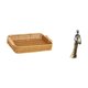 thumbnail image 5 of Cestas de almacenamiento,Cestas de almacenamiento de cocina tejidas con asas hechas a mano,Cestas de pan redondas Bandejas para servir Rectángulo,Figura de mujer africana,Estatua de dama, 5 of 8