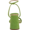 thumbnail image 3 of Sam Edelman Women's Kia Apple Green Suede Heels 9.5M, 3 of 6