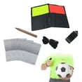 thumbnail image 1 of Soccer Referee Card Set with Metal Referee Whistle for Football, 1 of 7