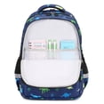 thumbnail image 4 of KAMUGO Kids Backpack for Boys Funny Dinosaur Bookbag, Lightweight Water Resistant Elementary School Backpacks, Blue, 4 of 7