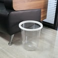 thumbnail image 5 of Buyitt Commercial Office Open Wastebasket, 2.5 Gallon Small Trash Container for Home/Office/Under Desk, Clear (Pack of 4), 5 of 7