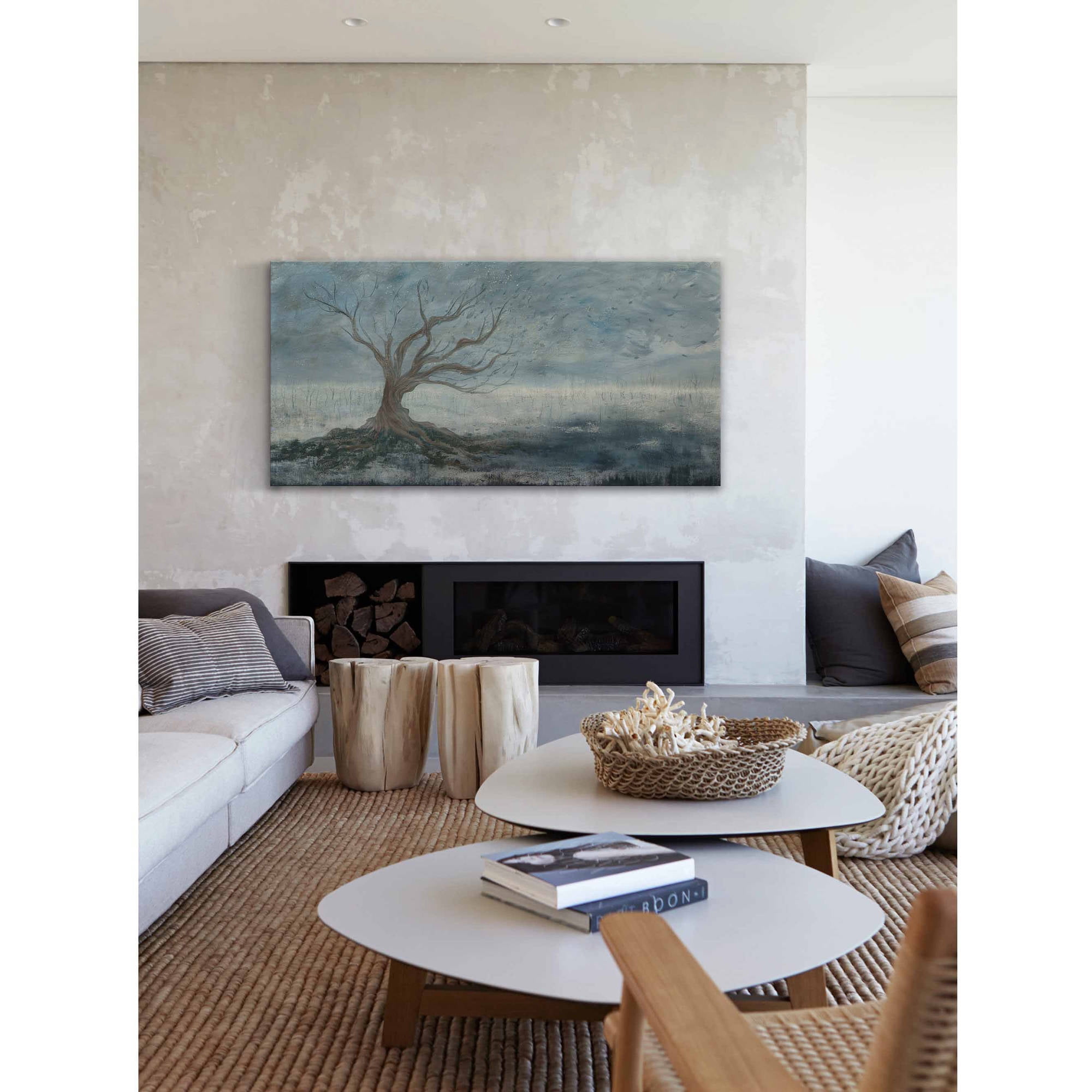 "La Place Du Maitre" Painting Print on Wrapped Canvas