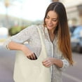thumbnail image 3 of BadPiggies Women Corduroy Tote Bag Casual Handbag Hobo Satchel Shoulder Bag with Inner Pocket, 3 of 8