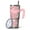 Pink Christmas Santa, variant on 40oz Tumbler,Pink Christmas Santa Pattern Insulated Tumblers with Removable Handle,Stainless Steel Double Vacuum Coffee Tumbler Cup with Straw for Home,Office,Travel,Party