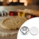 thumbnail image 1 of Juego de cortadores de galletas de acero inoxidable 6 piezas | Herramientas antiadherentes para hacer dulces de fondant | Seguridad de borde laminado | Liberación fácil | Cortadores de masa, 1 of 4