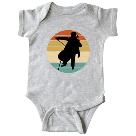 

Inktastic Cello Vintage Cellist Music Gift Gift Baby Boy or Baby Girl Bodysuit
