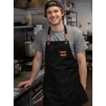 thumbnail image 3 of Festive Multi-Use Apron 12OZ Canvas Tool Apron With 3 Pockets - For Cooking, Gardening, Coffee Making, Thanksgiving & Christmas Gift Idea - Unisex Adjustable Design, Adjustable For Men And Women, 3 of 9