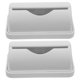 thumbnail image 3 of BRIGHTFUFU Dispensador de bolsas de basura montado en la pared, caja de almacenamiento de bolsas de basura, contenedor para baño y cocina, 2 uds., 3 of 8