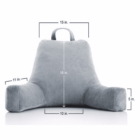 Liveditor Reading Back Support Pillow Memory Foam Lumbar Cushion