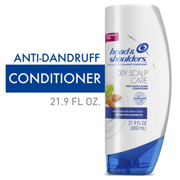 Head and Shoulders Dandruff Conditioner, Dry Scalp Care, 21.9 Fl Oz