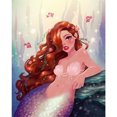 thumbnail image 1 of Cuadros Decorativos Bordado completo hilo de algodón ecológico 11CT impreso sirena punto de cruz Kit ilustraciones Wdftyju de costura negro 4 estilos, 1 of 9